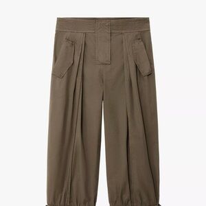 Zara SRPLS Tan Cargo Pants
